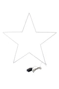 Wall Decor Large 120 LED Lighted Star Frame
