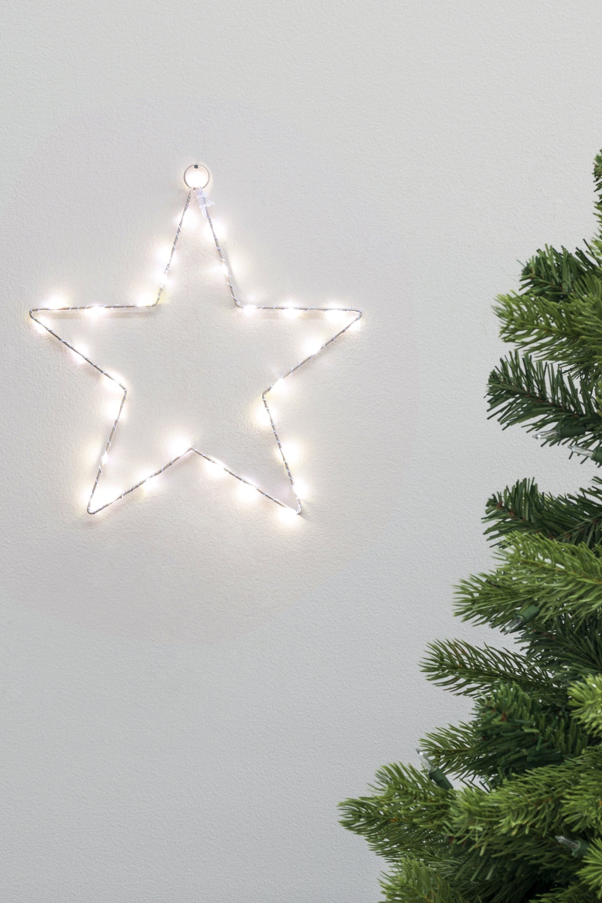 Lighted Star Frame - Battery Operated