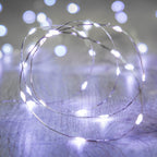 Frozen Theme 20 LED Silver Copper Fairy Lights - Battery Operated