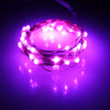 Perfect Purple Theme 20 LED Silver Copper Fairy Lights - Battery Operated