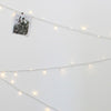 Holiday Home Decor 40 LED Clear Cable String Lights - Battery Operated