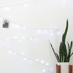 Perfect Room Decor 30 LED Clear Cable String Lights - Battery Operated
