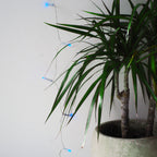 Christmas Room Decor 30 LED Clear Cable String Lights - Battery Operated