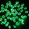 Multicolor 30 LED Clear Cable String Lights - Battery Operated