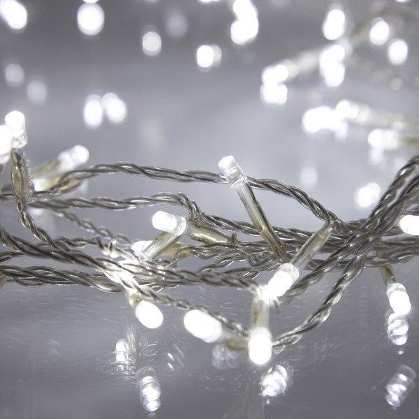 50 LED Clear Cable String Lights - Battery Operated
