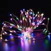 Multicolor Silver Copper String Fairy Lights - Plug in