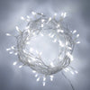 100 LED Clear Cable String Lights - Battery Operated