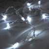 10 LED Clear Cable String Light - Battery Operated