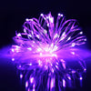 Perfect Purple Silver Copper String Fairy Lights - Plug in