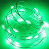 Holiday Green 20 LED Silver Copper Mini String Light - Batteries Included