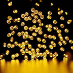 Perfect Holiday Home Decor 30 LED Black Cable String Lights Battery Operated - 9' Long