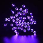 Multicolor 30 LED Black Cable String Lights Battery Operated - 9' Long