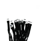 Indoor 30 LED Black Cable String Lights Battery Operated - 9' Long