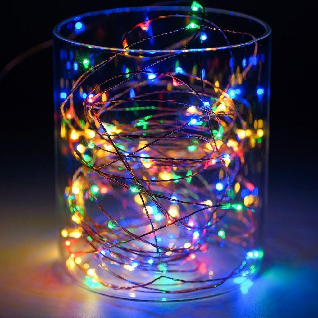 MultiColor Theme 20 LED Mini String Light - Batteries Included