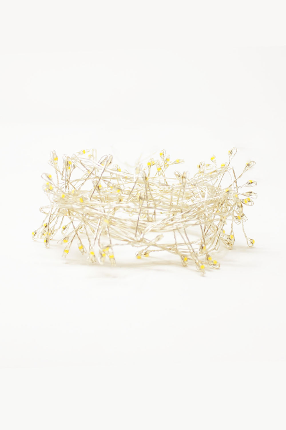 Golden Theme Silver Copper Cluster Fairy Light in Warm White Light