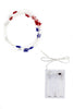 Home Decor Red, White & Blue Stars String Light - Battery Operated