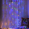 Elevate Your Room With 300 LED 9ftx9ft USB Fairy Curtain Fairy Light with Remote