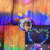Play With Colors 300 LED 9ftx9ft USB Fairy Curtain Fairy Light with Remote