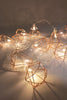 Holiday And Party Decoration 10 LED Rose Gold Diamond String Fairy Lights - Battery Operated