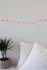 Rose Gold Moroccan Ball String Lights - Battery Operated