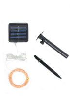 Packahe Details : Solar Powered, Holder and  100 LED Copper Wire Fairy Light 32'