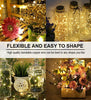 Flexible And Easy to Shape Solar Powered 100 LED Copper Wire Fairy Light 32'