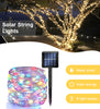 Waterproof Solar Powered 200 LED 72ft Copper Wire Fairy Light 72' - 8 Light Modes