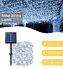 Outdoor Solar Powered 200 LED 72ft Copper Wire Fairy Light 72' - 8 Light Modes