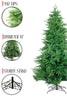 942 Tips 47' Diameter Northern Shasta Fir Artificial Christmas Tree
