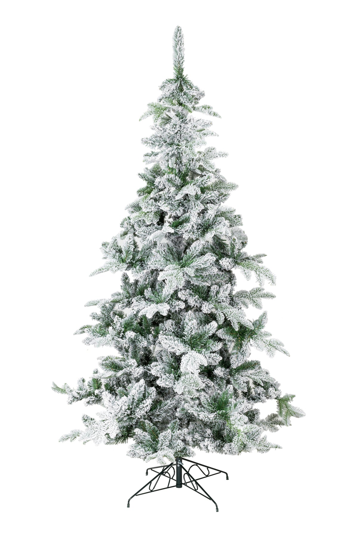 Holiday Home Snow Flocked Alpine Fir Christmas Tree