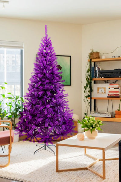 Purple Canadian Pine Christmas Tree