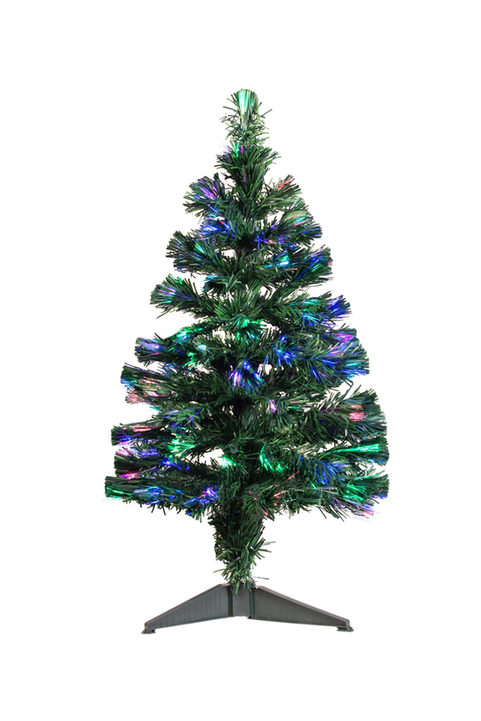 3' Fiber Optic Holiday Tree