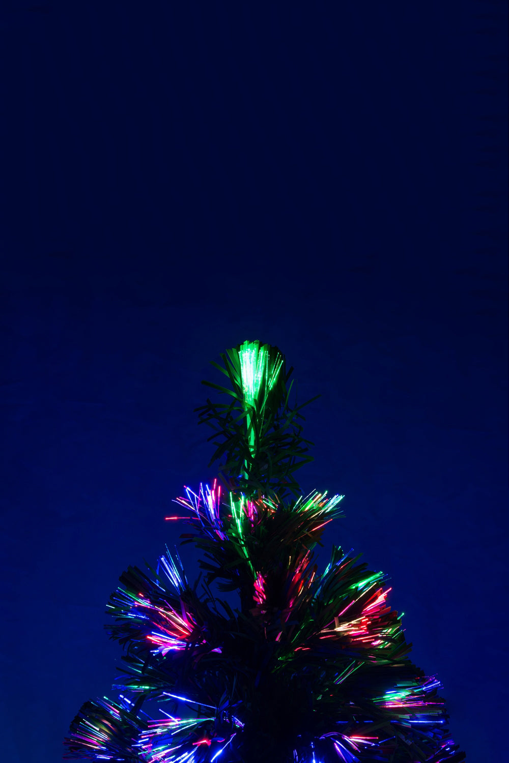 3' Fiber Optic Holiday Tree With Lights