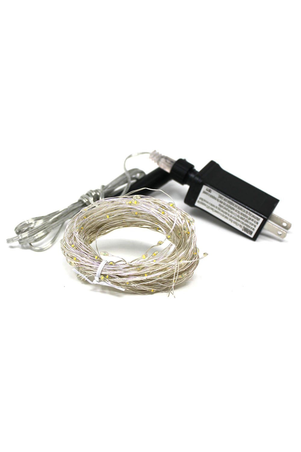 9' Long Silver Copper Branch Tree Lights - Plug in
