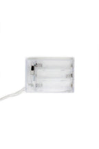 50 LED Silver Copper Fairy Lights - 3 AA  Battery Operated