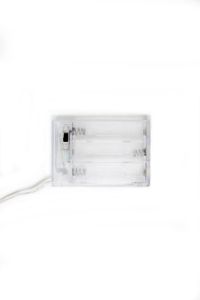 20 LED Fairy Light White Bunny – 3 AA Battery Operated