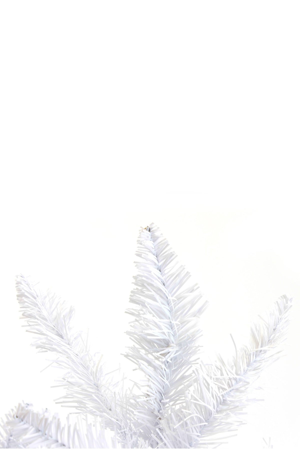 Snow White Spruce Tree with Metal Stand