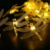 Holiday Indoor/Outdoor Solar Dragonfly Light String