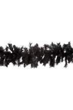 9' x 8" Artificial Christmas Garland - Black Theme
