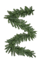 9' Green Tapered Salem Pine Garland - Home Decor 