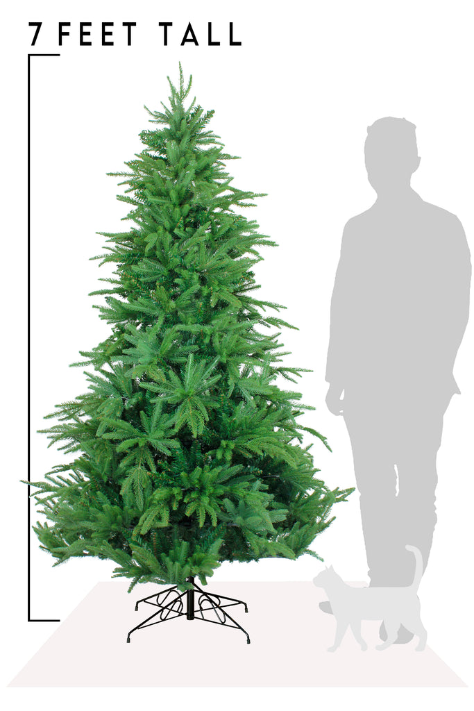 7 FT Northern Shasta Fir Artificial Christmas Tree