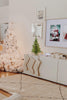 3' Prelit Tabletop Christmas Tree with Burlap Base