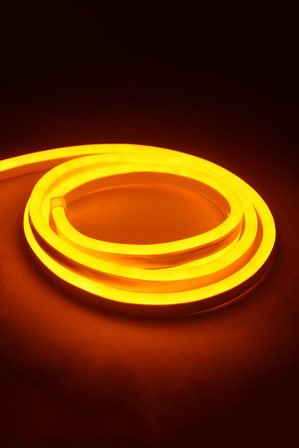 Golden Theme Silicon Neon Light Strip - 16' Full Kit