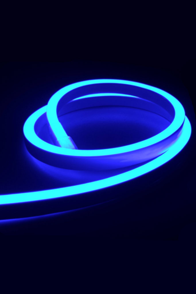 Frozen Blue Theme Silicon Neon Light Strip - 16' Full Kit