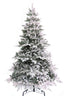 Holiday Home Decor Calgary Spruce Snow Flocked Christmas Tree