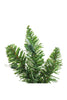Warm LED Lights OPEN BOX 6.5' Prelit Slim Mixed Spruce Christmas Tree For Holiday Decor