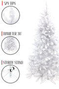 38' White Spruce Tree with Metal Stand