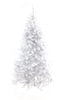 Christmas White Theme Spruce Tree with Metal Stand
