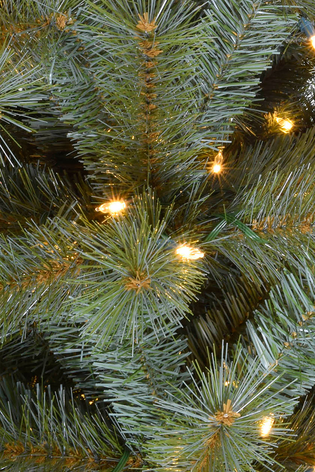 Warm Light 5' Pre-lit Classic Spruce Tree with Metal Stand and Instant Connect