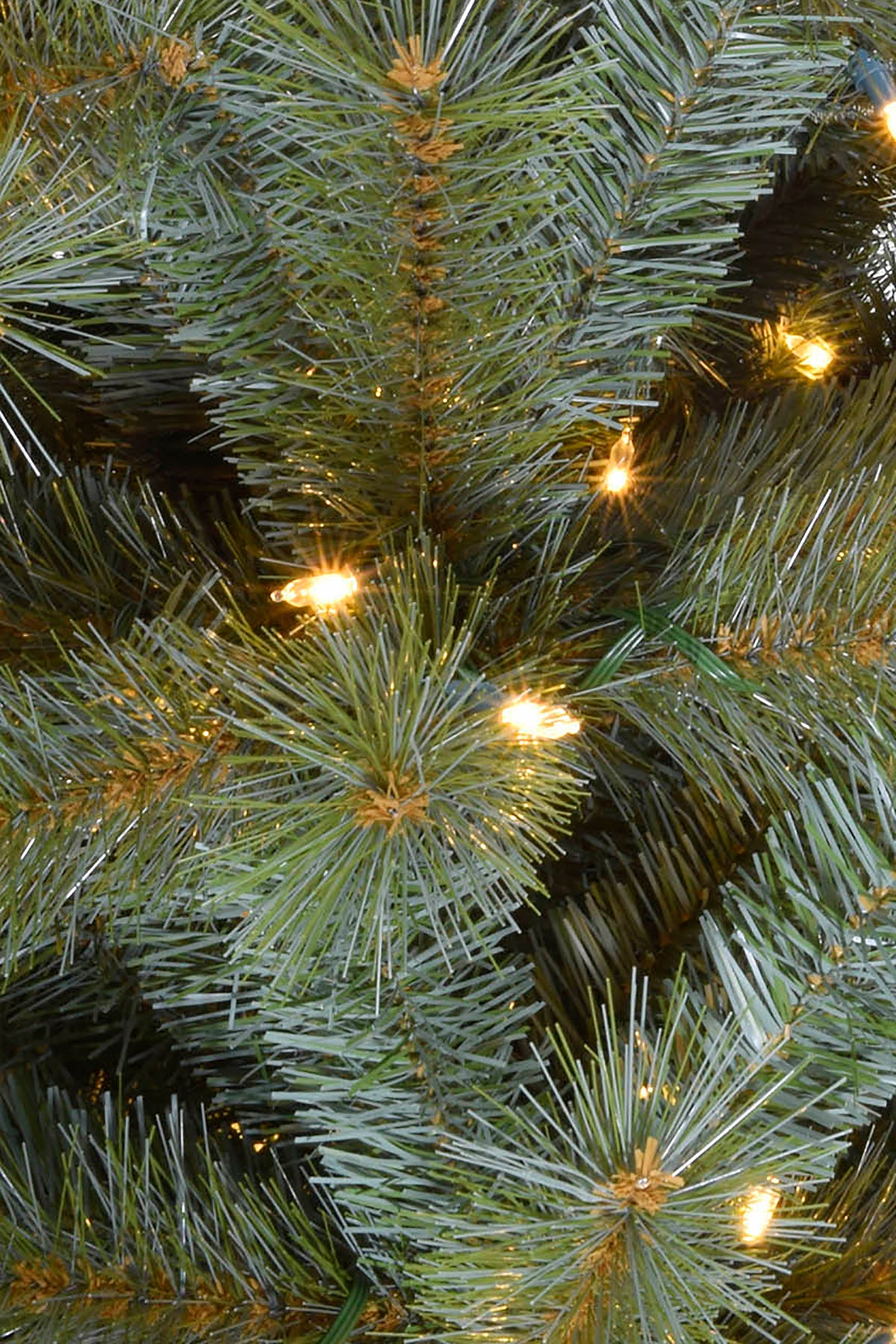 Warm Light 5' Pre-lit Classic Spruce Tree with Metal Stand and Instant Connect